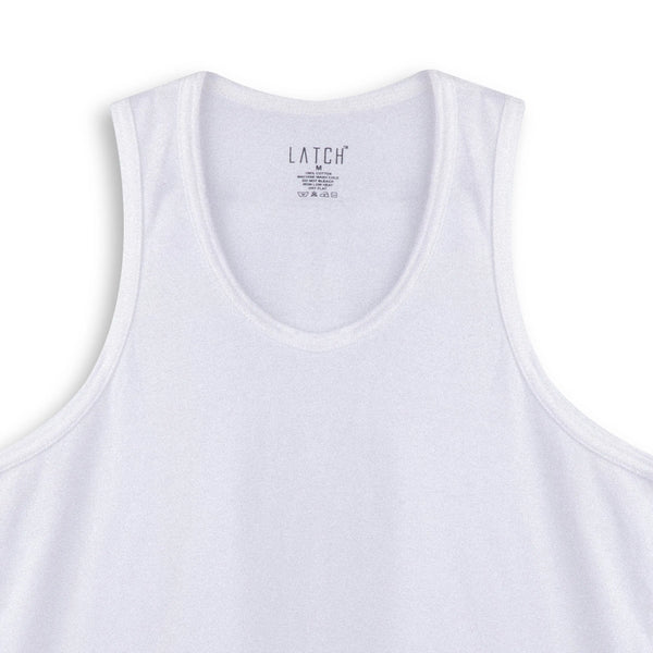 Tank Top-White - Wearlatch