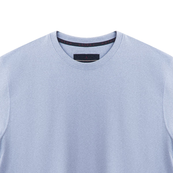 Even Split End Tee-Blue - Wearlatch