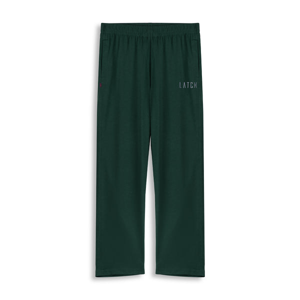 Wide Leg Trouser-Pine Green - Wearlatch