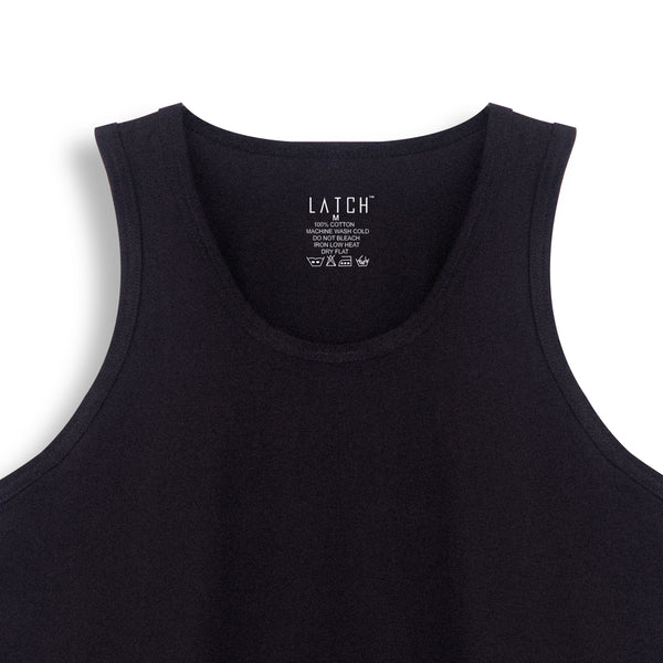 Tank Top-Black - Wearlatch