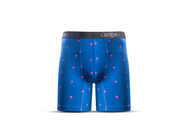 Midway Briefs-Printed Floral Royal Blue - Wearlatch