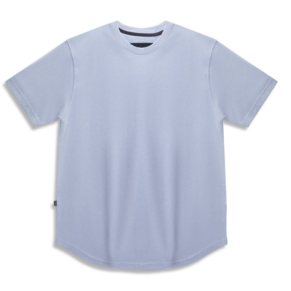 Elongated Tee-Blue