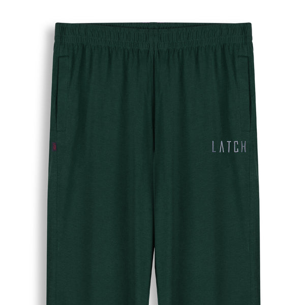 Wide Leg Trouser-Pine Green