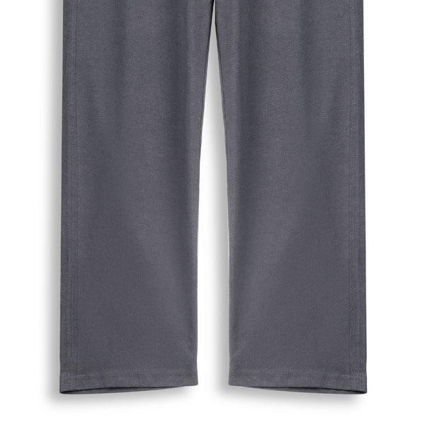 Wide Leg Trouser-Silver Grey