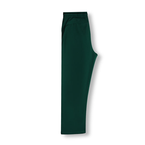 Wide Leg Trouser-Pine Green - Wearlatch