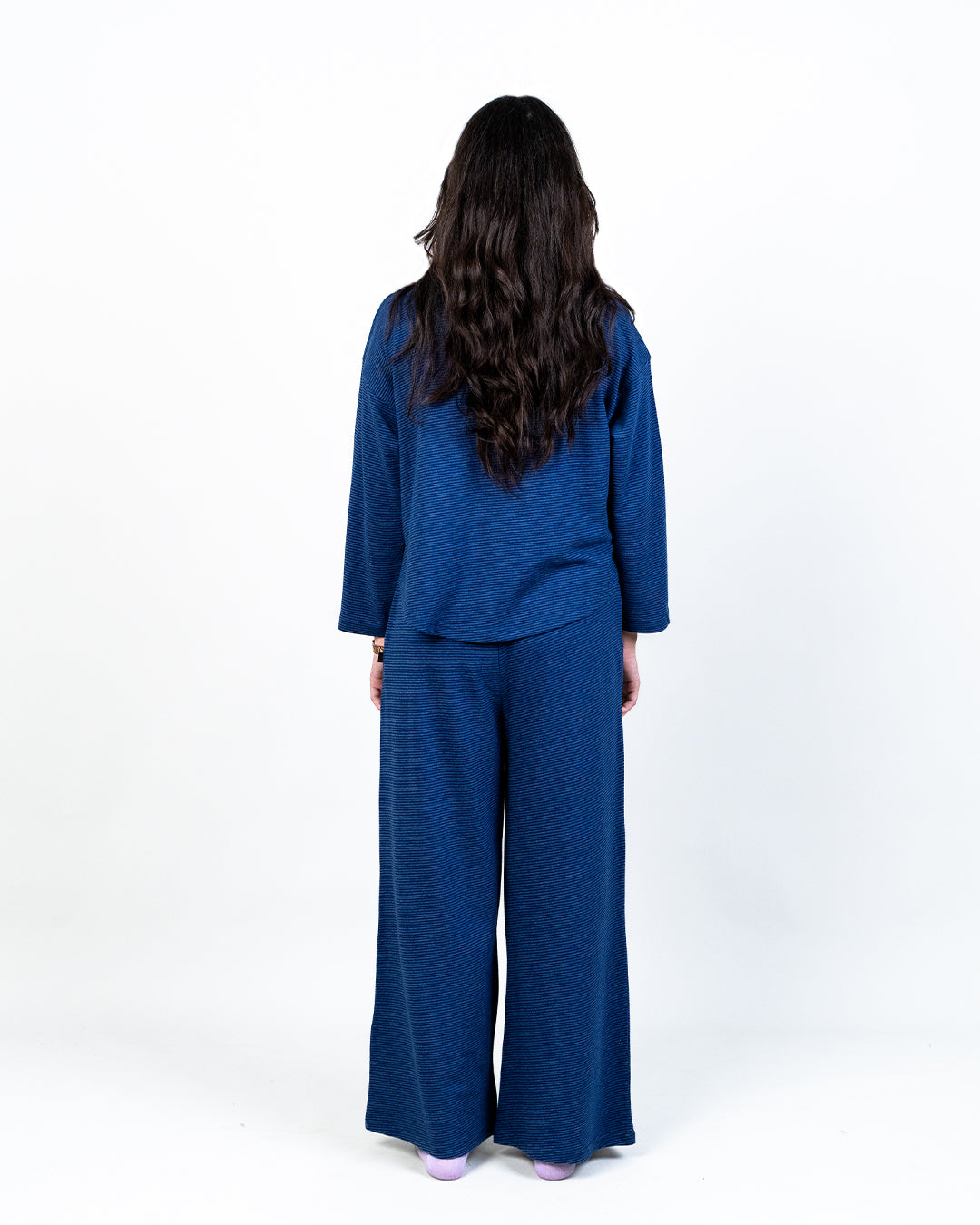 Women Mommy & Me Co-ord Set Blue
