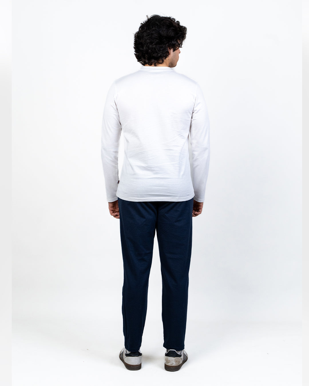 Men’s Slim Fit Bottoms – Navy Blue