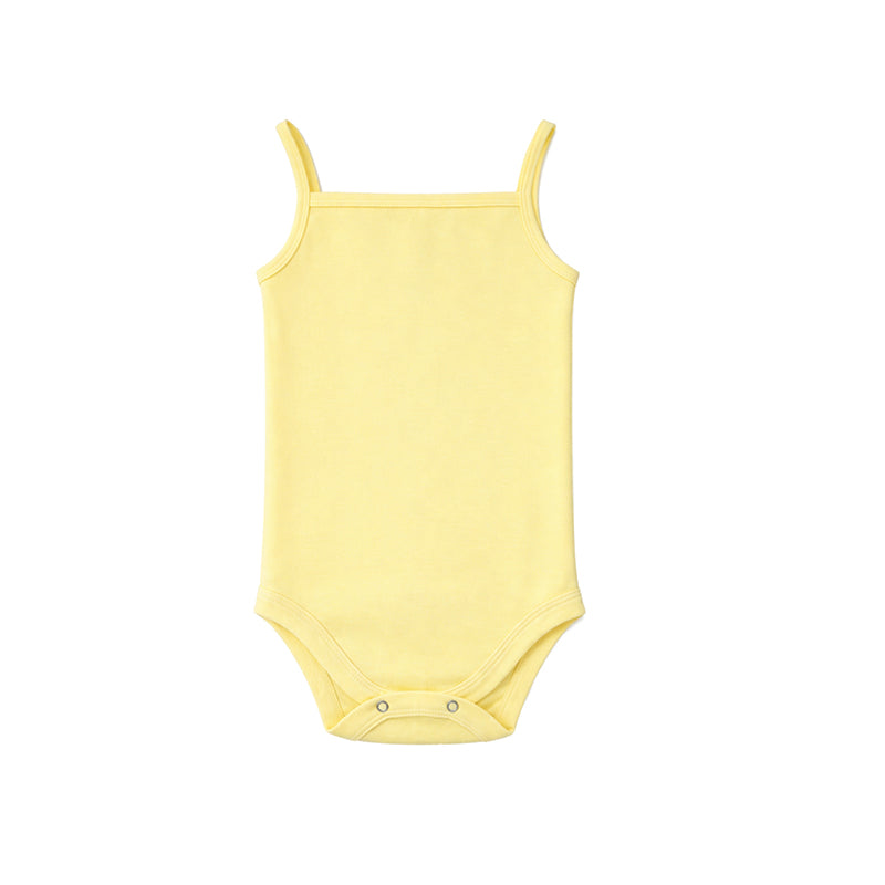 SPAGHETTI STRAP BABY BODYSUIT (SUMMER MELON)