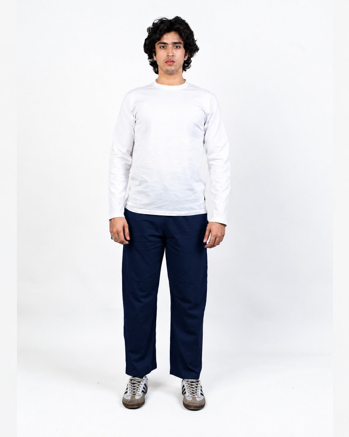 Men’s Straight Fit Bottom - Navy Blue