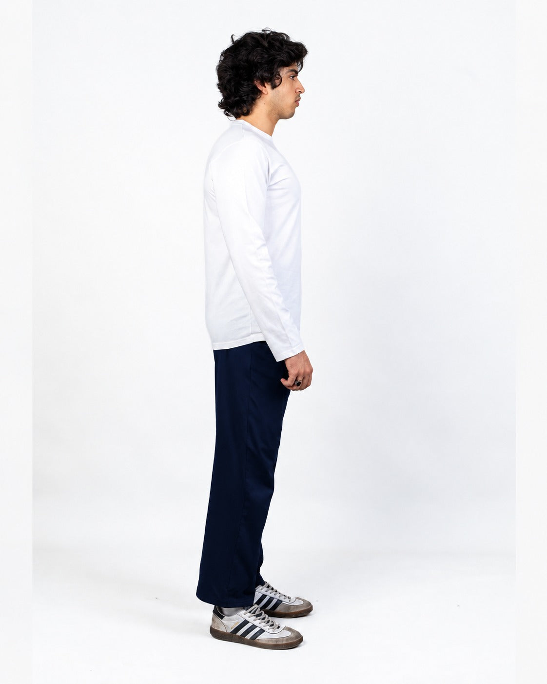Men’s Straight Fit Bottom - Navy Blue