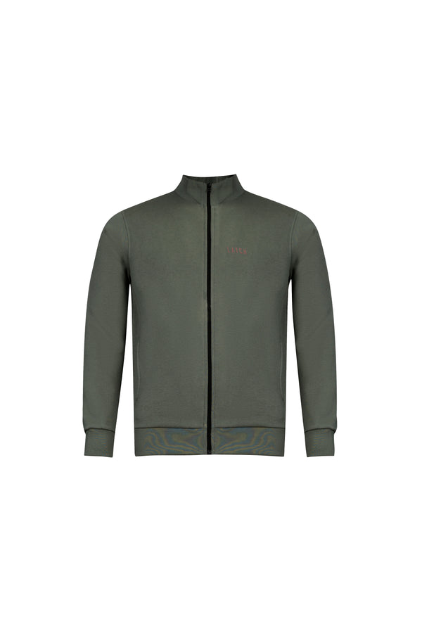 Zipper Jacket-Green