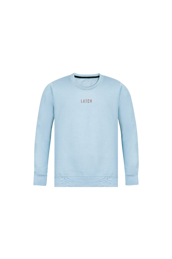 Essential Sweatshirt-Ocean Blue