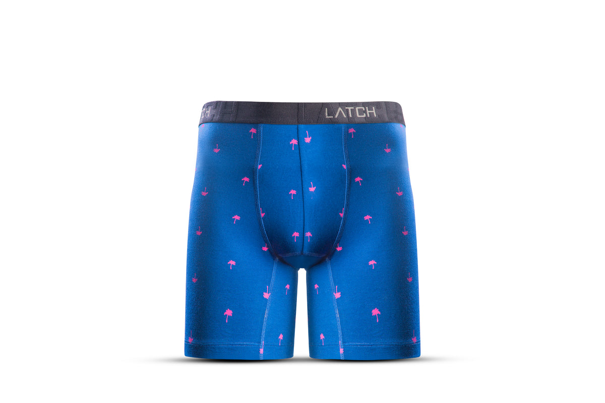 Midway Briefs-Printed Floral Royal Blue - Wearlatch