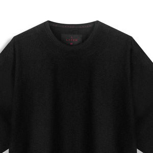 Oversized Tee-Black Stripper - Wearlatch