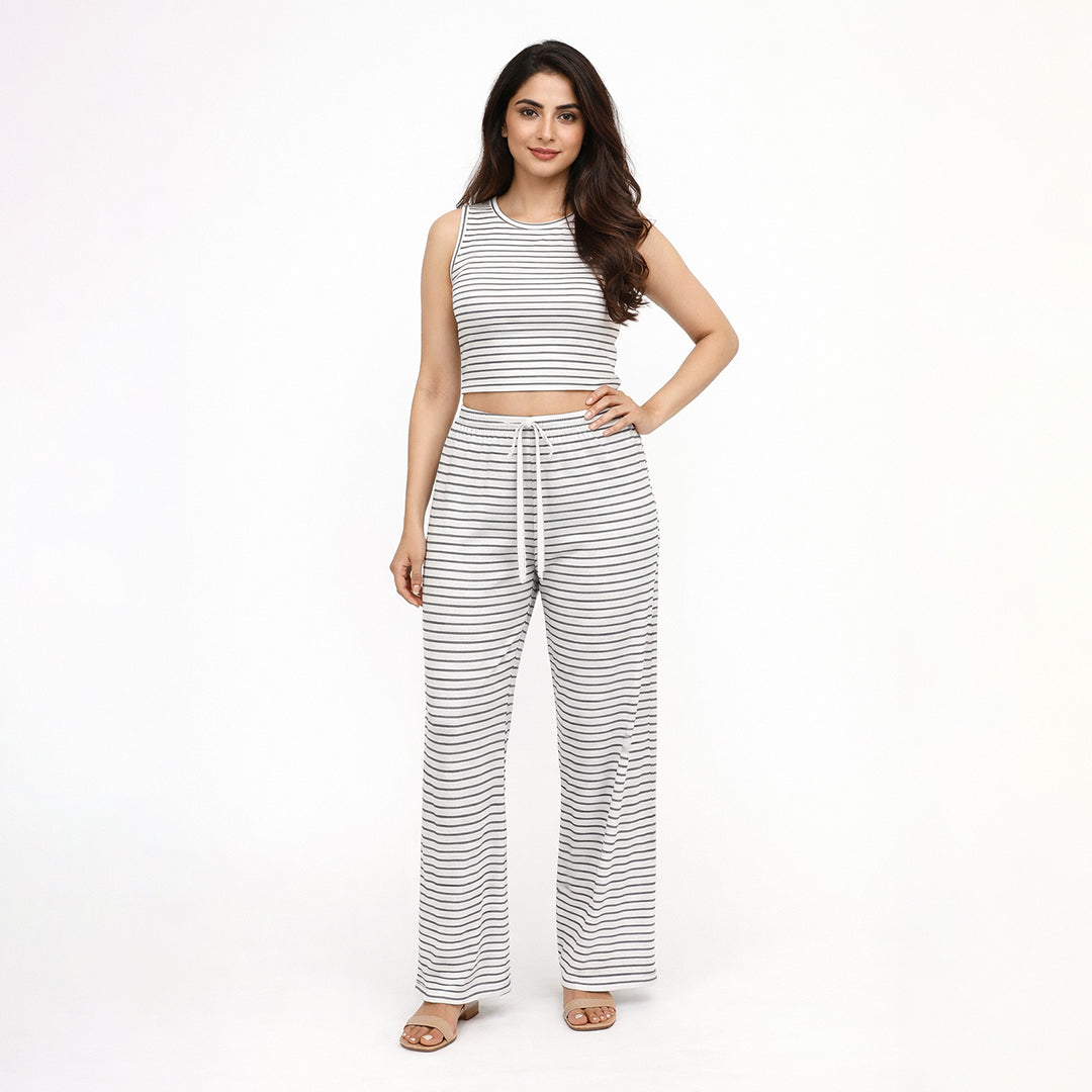 COASTAL STRIPE TROUSER
