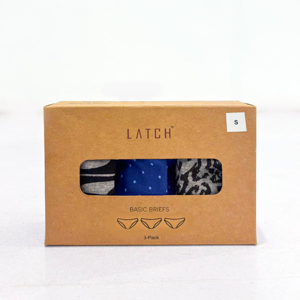Women’s Basic Brief – Pack of 3 (PRINTED)