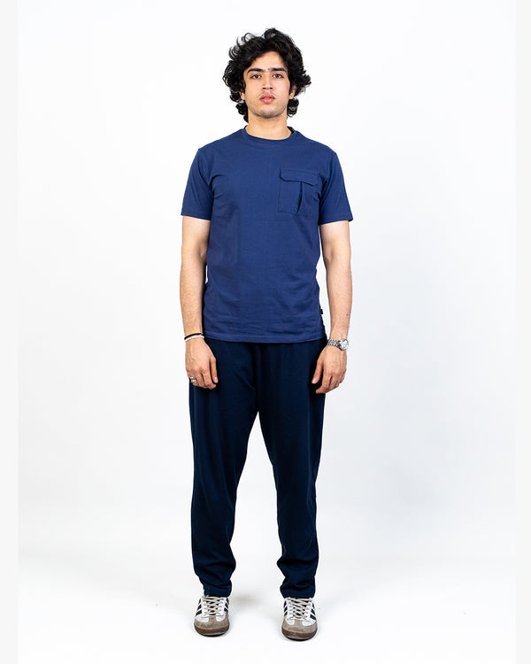 NAVY UTILITY POCKET TEE