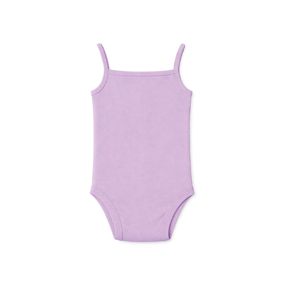 Spaghetti Strap Baby Bodysuit (PASTEL LILAC)