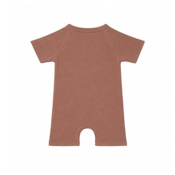 BABY ROMPER (MOCHA MOUSSE)