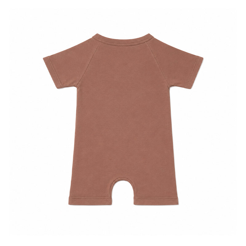 BABY ROMPER (MOCHA MOUSSE)