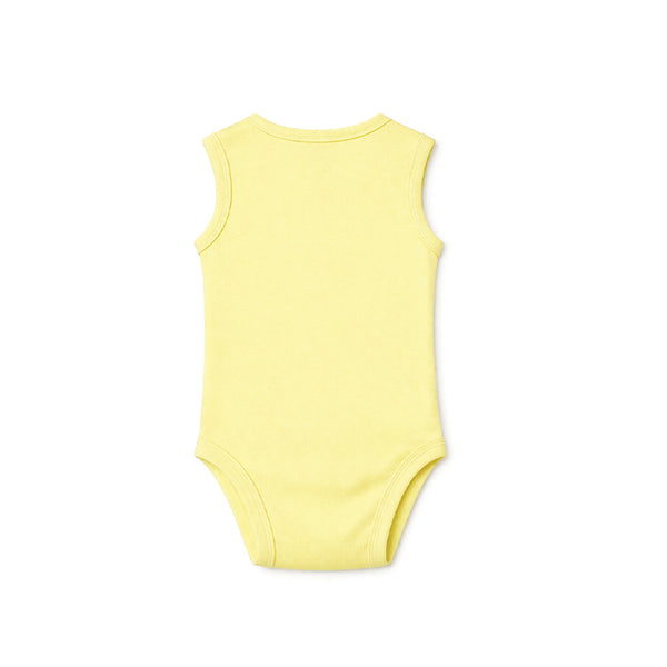 SLEEVELESS BABY BODYSUIT (SUMMER MELON)