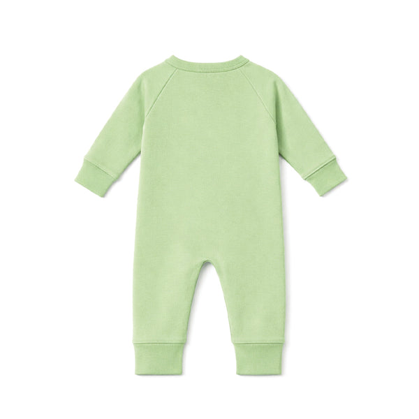 Footless Zippy Romper (BIRD'S EGG GREEN)
