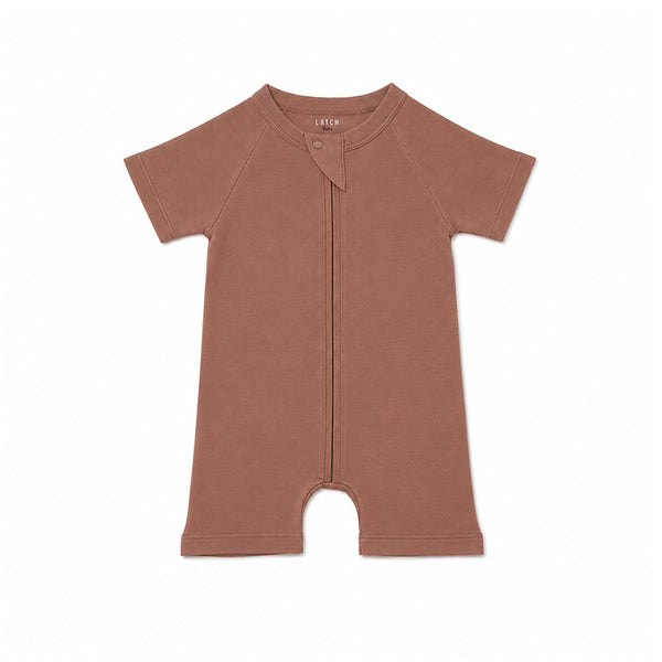 BABY ROMPER (MOCHA MOUSSE)