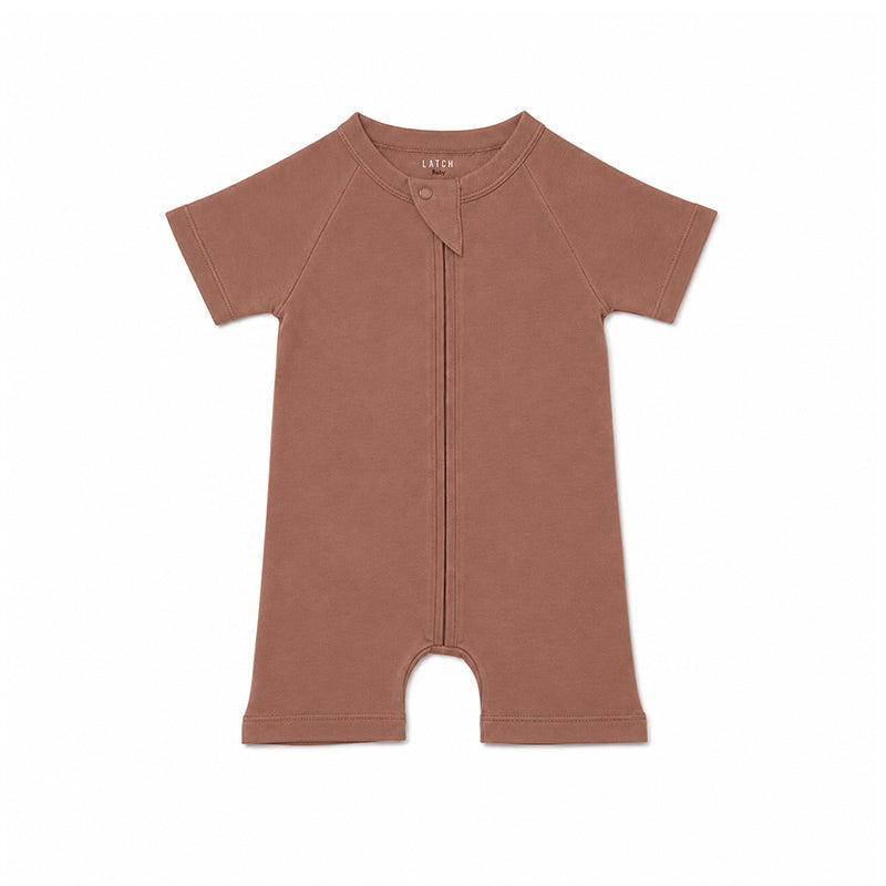 BABY ROMPER (MOCHA MOUSSE)