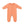 Baby Footie Button Down (FUSION CORAL)