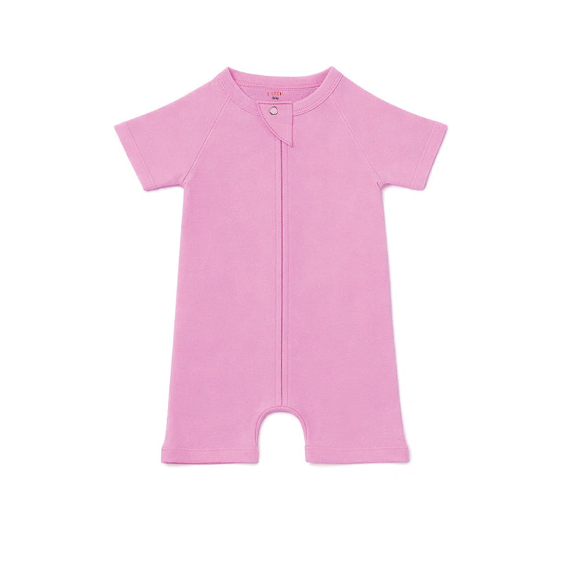 BABY ROMPER (LILAC CHIFFON)