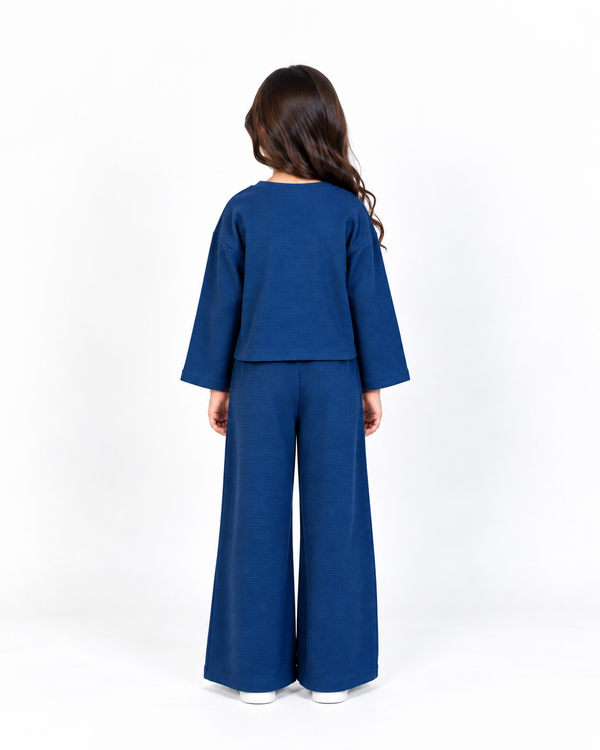 Girls Mummy & Me  Co-ord Set Blue