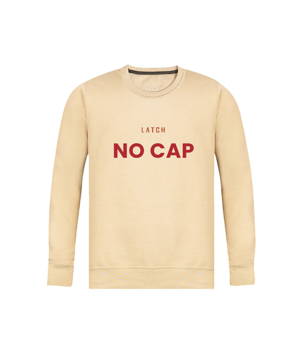 No Cap-Essential Sweatshirt-Beige