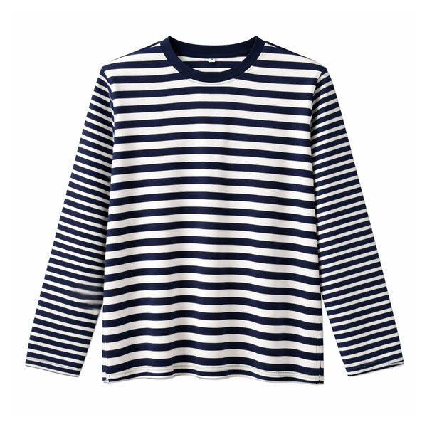 DUAL STRIPE CREW-NECK TEE