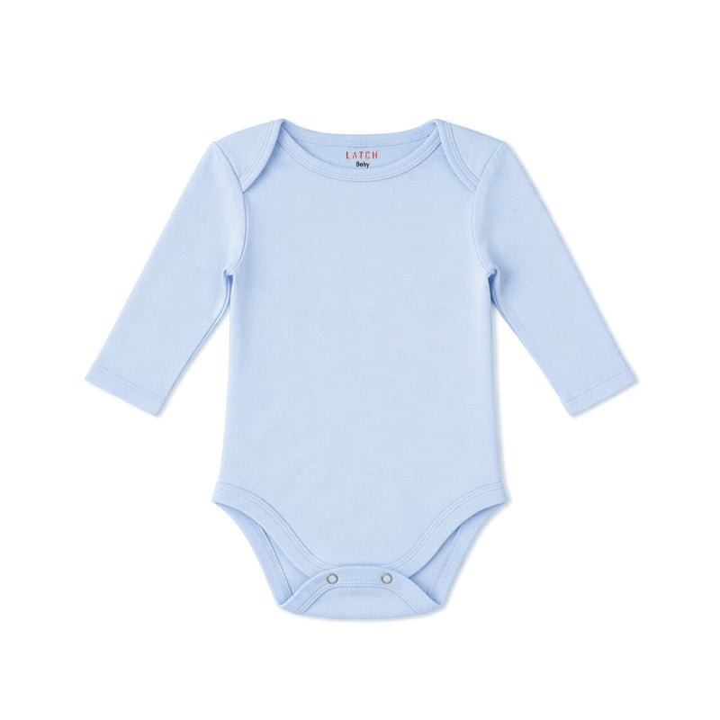 BABY BODYSUIT FULL SLEEVE (WHISPY BLUE)