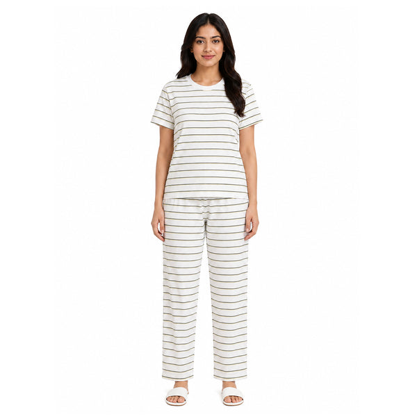 TRIPLE STRIPE CREW CO-ORD