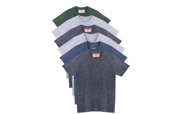 Loungerwear Tees-Multiple Colors  | Pack Of 6