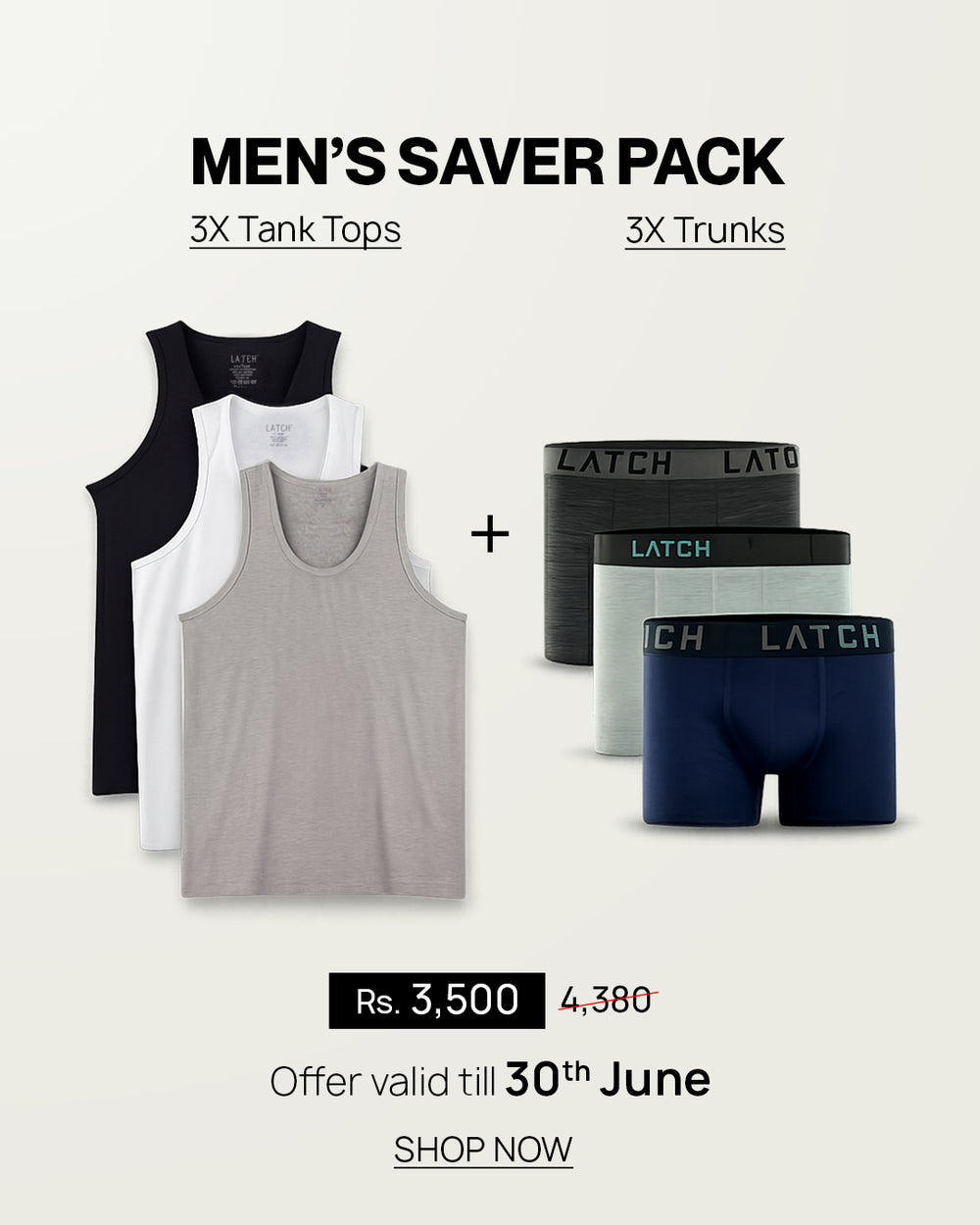MEN'S 6-PACK PREMIUM SAVER BUNDLE: