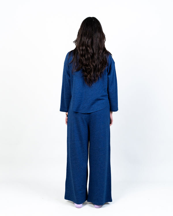 Women Mommy & Me Co-ord Set Blue