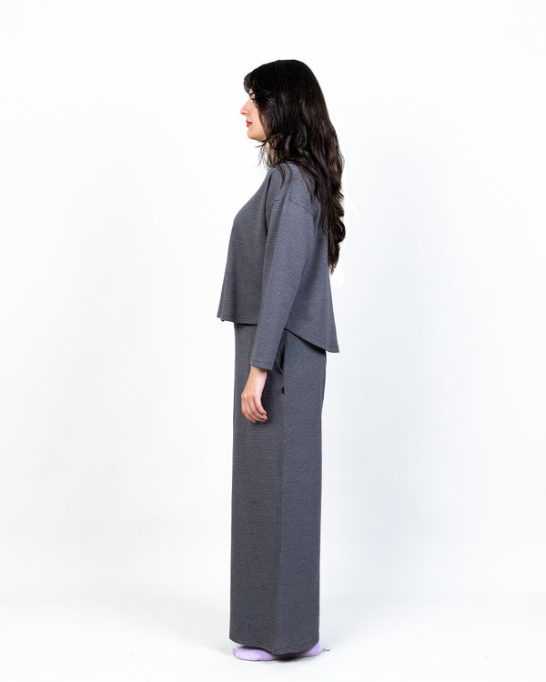 Women Mommy & Me Co-ord Set Grey