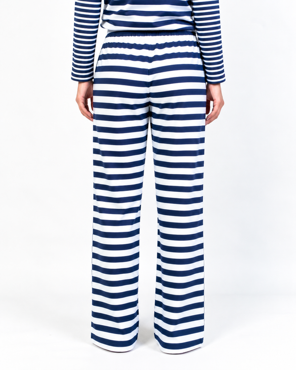 NAUTICAL BREEZE BOTTOM - BLUE AND WHITE