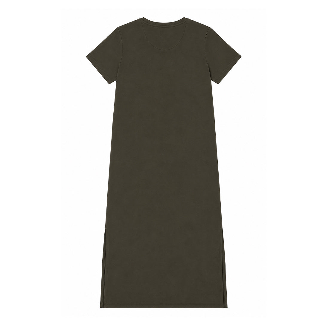 MINIMAL OLIVE DRESS