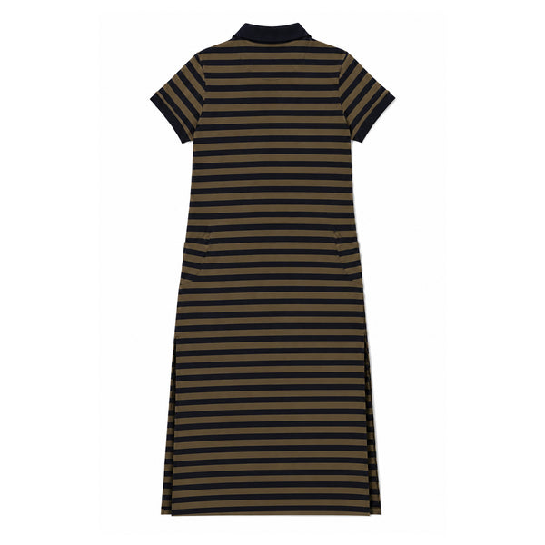 ZIPLINE STRIPE DRESS