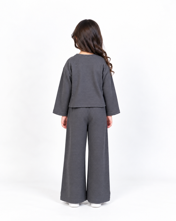 Girls Mummy & Me  Co-ord Set Grey