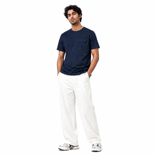 NAVY UTILITY POCKET TEE