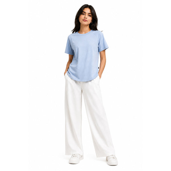 POWDER BLUE ARC TEE