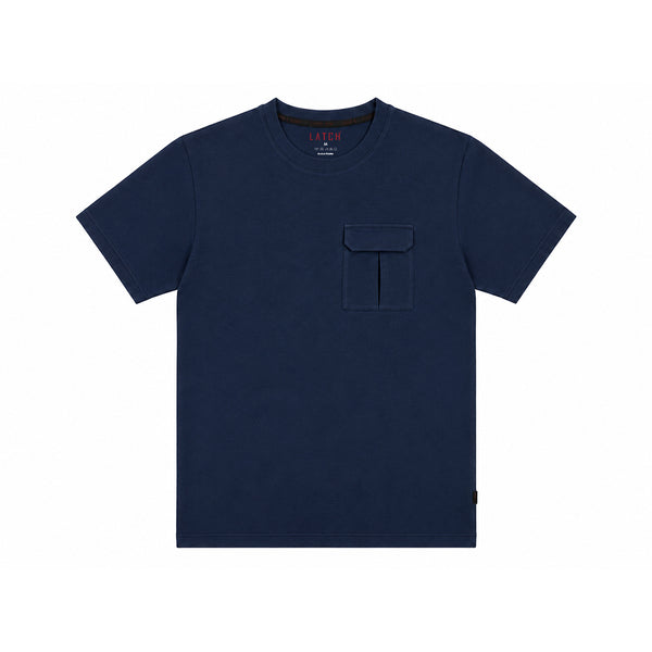NAVY UTILITY POCKET TEE