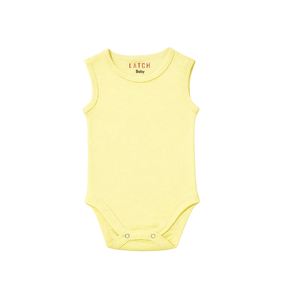 SLEEVELESS BABY BODYSUIT (SUMMER MELON)