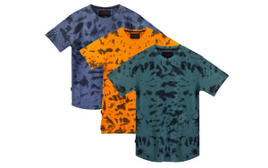 Tie and Dye-Tees-Multiple Colors  | Pack Of 3 - Wearlatch