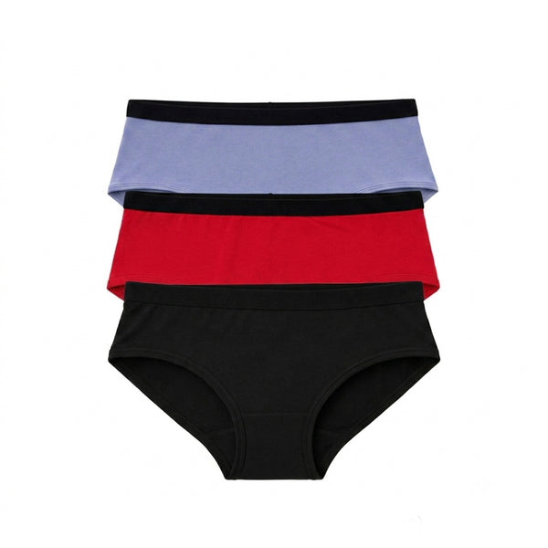 Women’s Basic Brief – Pack of 3 (COLOURFUL)