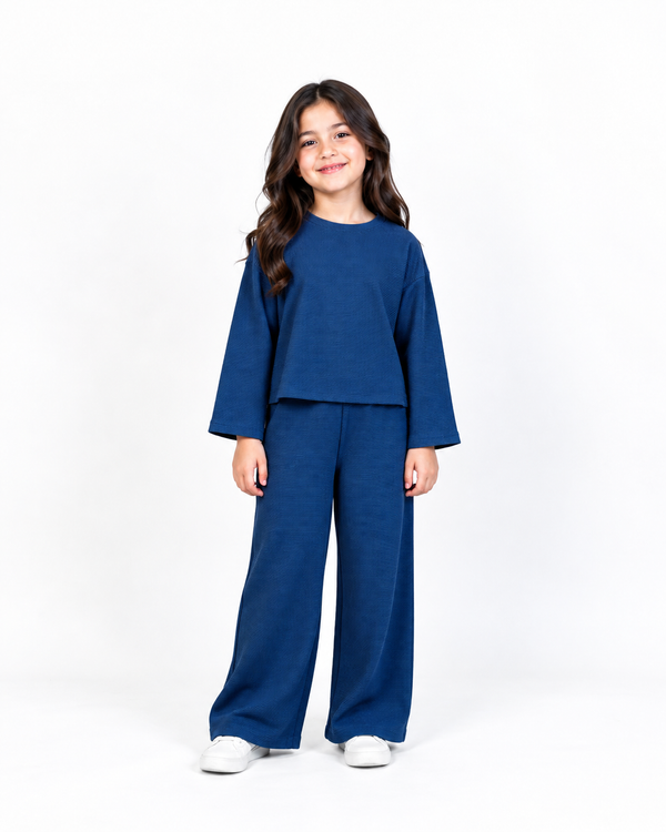 Girls Mummy & Me  Co-ord Set Blue